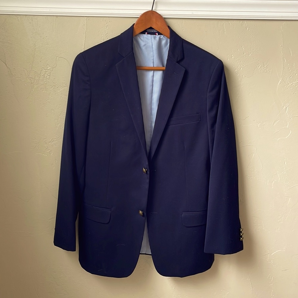 Big Boys Alexander Blazer Tommy Hilfiger 18 Navy